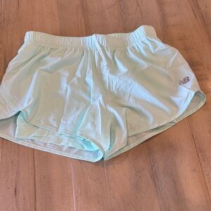 New Balance Women's Mint Green Athletic Shorts
